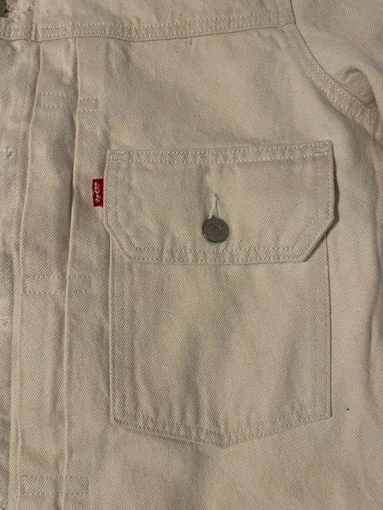 Levi's x Denim Tears Men's Off-White Denim Jacket - Picture 5 of 7